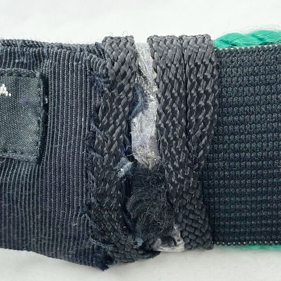 Vintage Ione Rope Mother Pearl Shell Beaded Cinch Belt Medium (M) ✨ - Picture 6 of 12